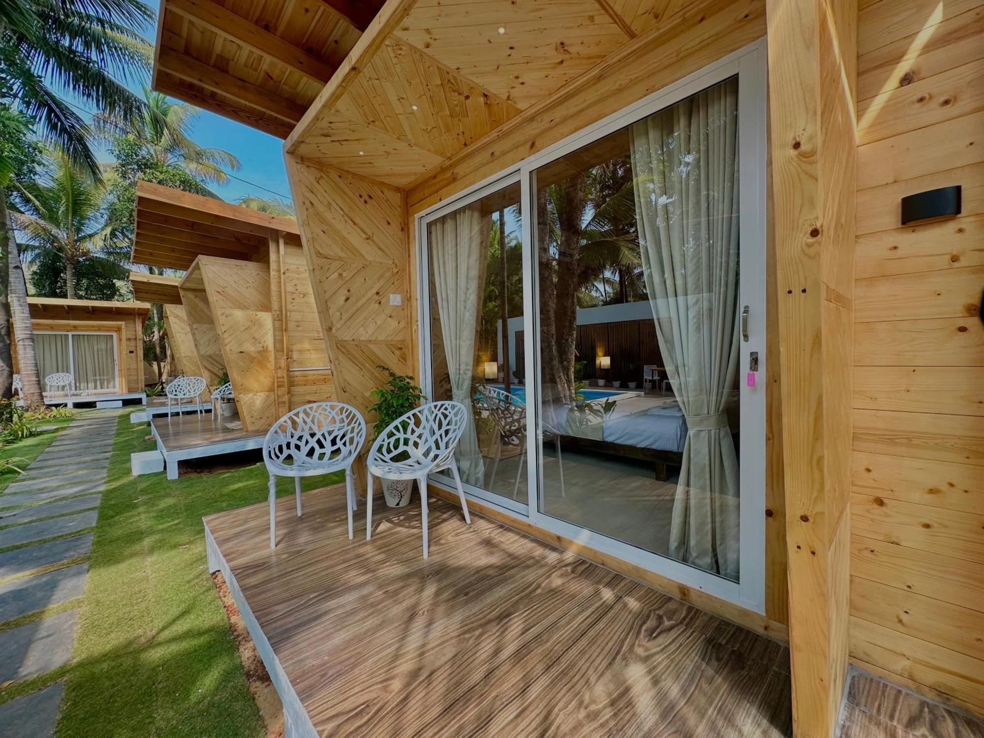 The Nine Beach Resort Patnem Beach Exterior foto