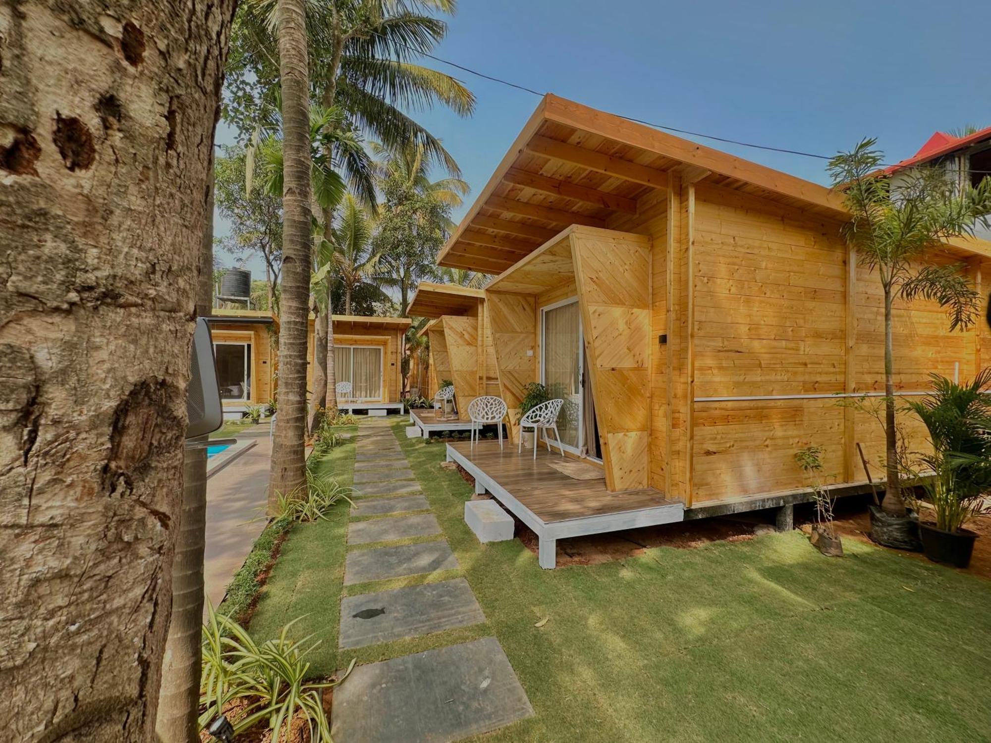 The Nine Beach Resort Patnem Beach Exterior foto