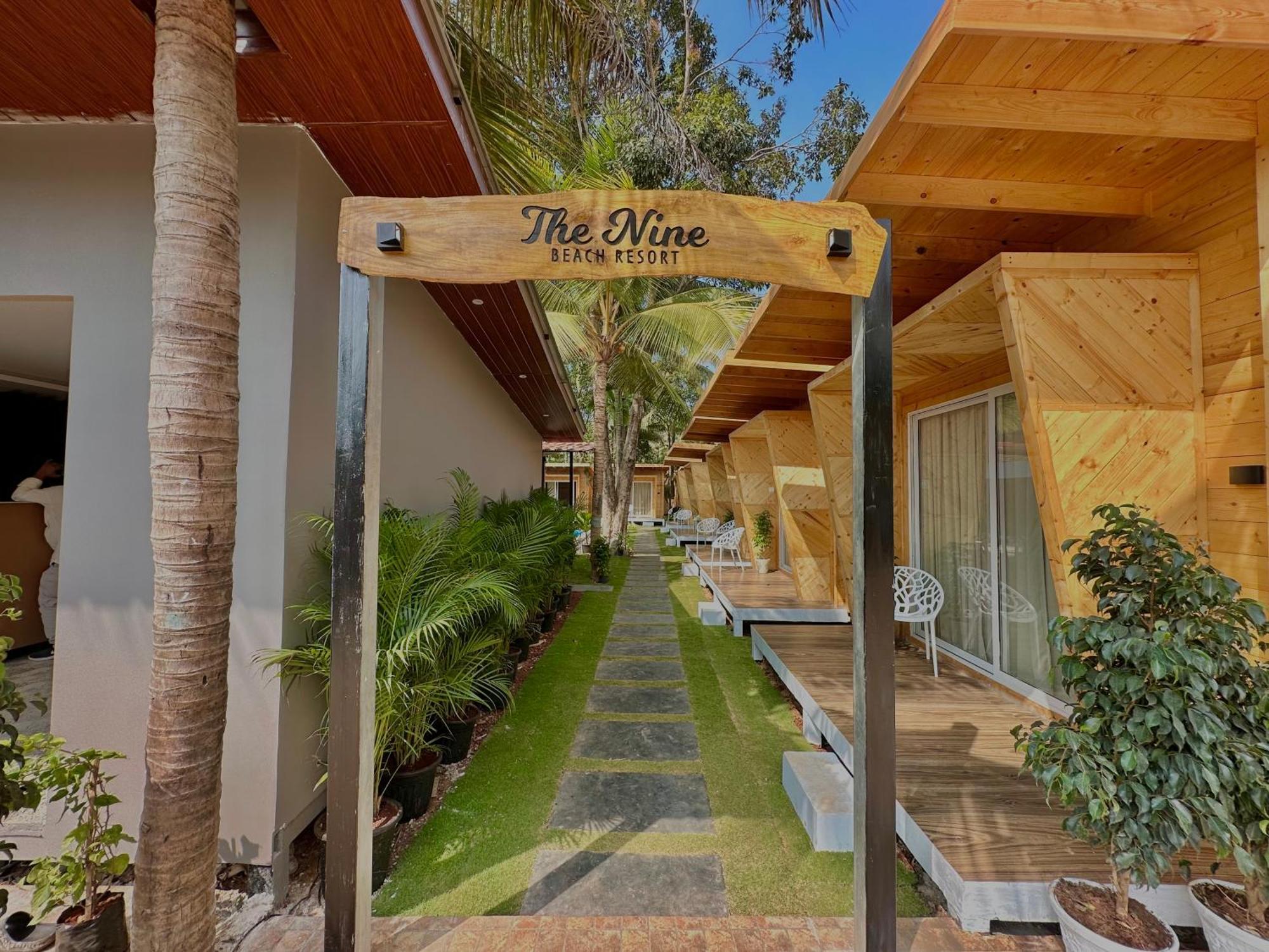 The Nine Beach Resort Patnem Beach Exterior foto